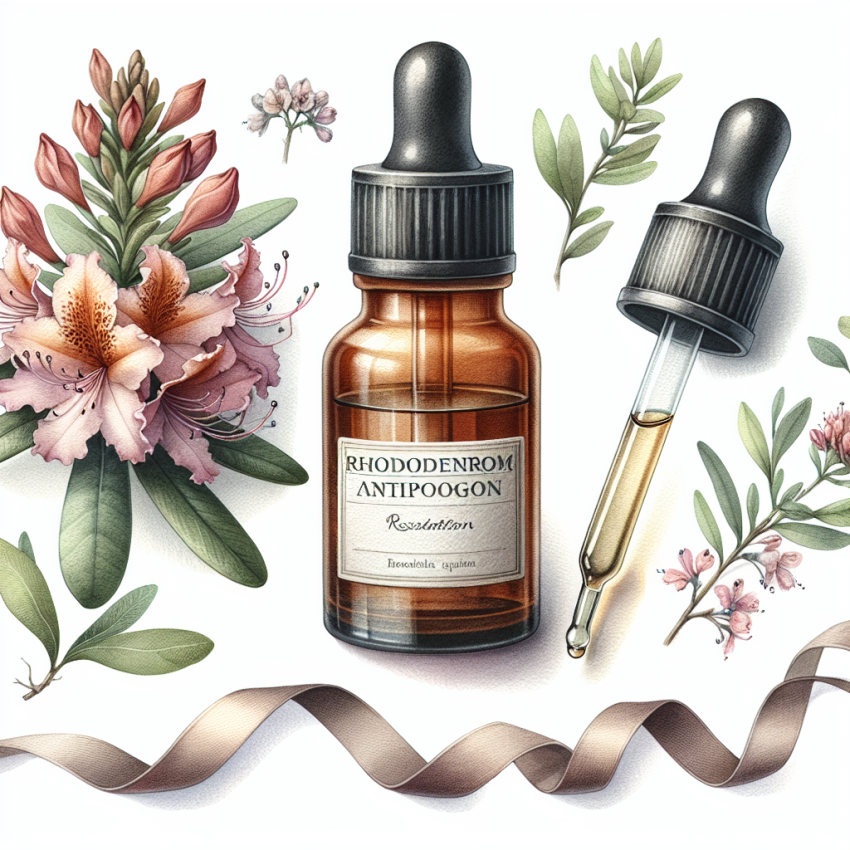 rhododendron anthopogon :